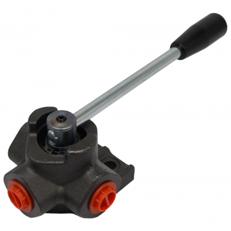 ZAWÓR HYDRAULICZNY KULOWY 3 DROGOWY 3/8 OTWARTY 60L